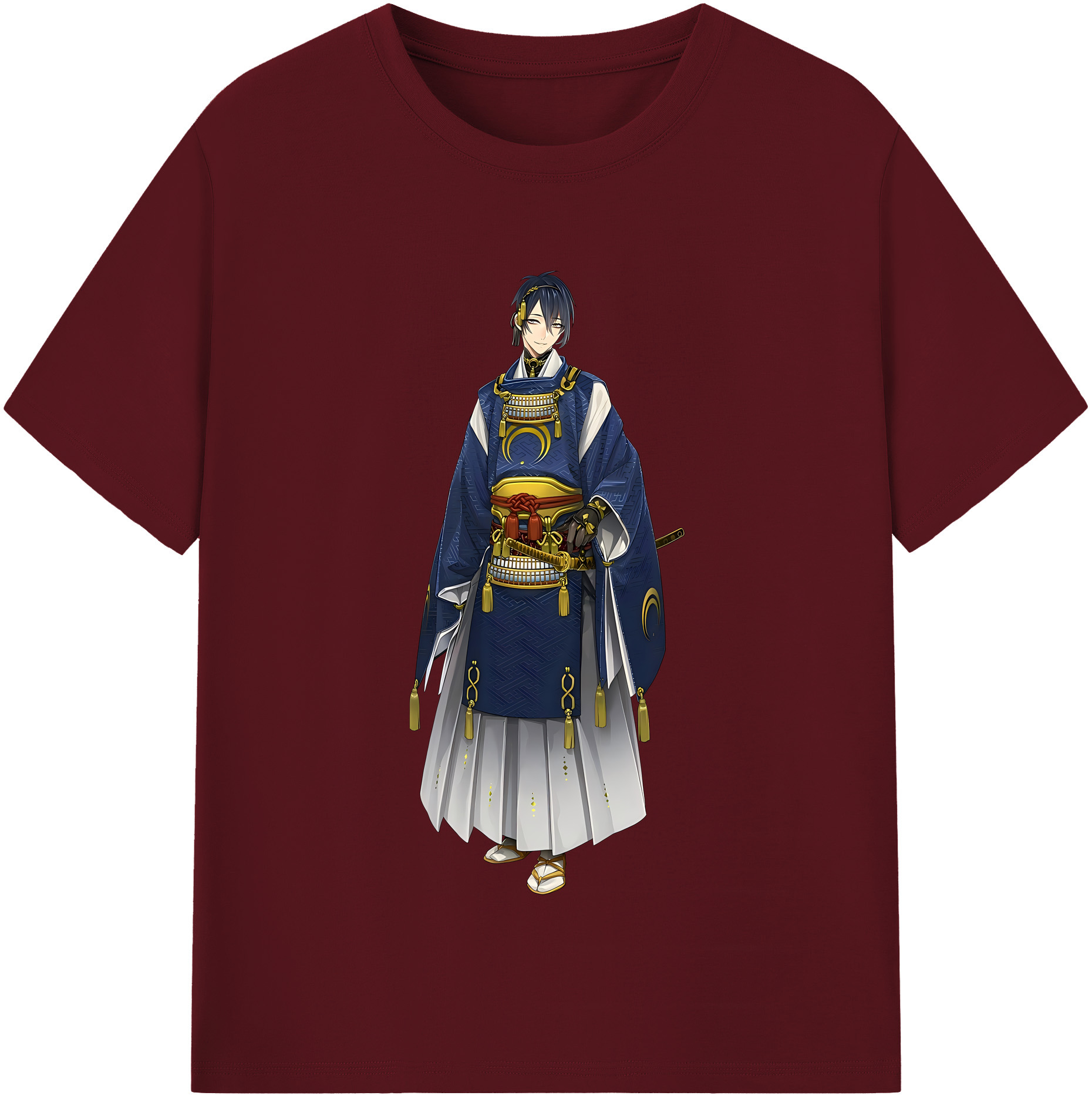 （画像用） 刀剣乱舞 Touken Ranbu 綿100％半袖Tシャツ（フロントプリント）
